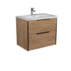 აბაზანის ტუმბო ხელსაბნით LINE Craft 70-А wood Rodeo 70 სმ