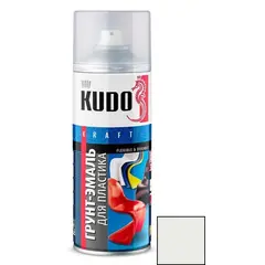 Primer-enamel for plastic Kudo KU-6003 520 ml white