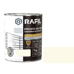 Enamel for rust Sniezka Rafil glossy white 2.5 l