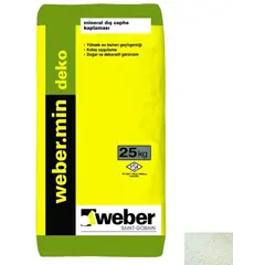 ბათქაში დეკორატიული Weber.min deko 25 კგ