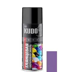 Aerosol enamel Kudo RAL4005 purple glossy 520ml