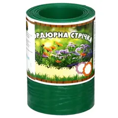 Бордюрная лента 150x0.5x9000 мм зеленая