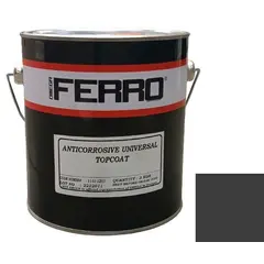 Anticorrosive paint for metal Ferro 3:1 matte black 3 kg