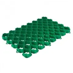 Lawn grid Aleana green