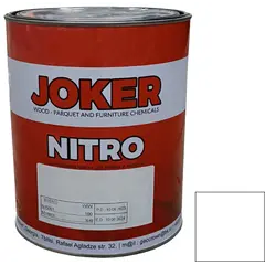 Nitrocellulose paint Joker white matte 0.75 kg