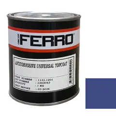 Anticorrosive paint for metal Ferro 3:1 matte blue 1 kg