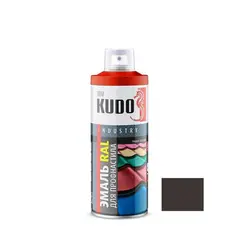 Enamel for metal tiles Kudo KU 08019 R ral 8019 grey brown 520 ml