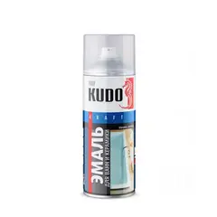 Bath enamel KUDO KU-1301 white 520ml