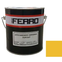 Anticorrosive paint for metal Ferro 3:1 matte yellow 3 kg