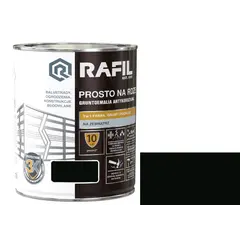 Enamel for rust Sniezka Rafil matt black 2.5 l