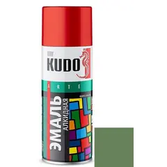 Enamel universal Kudo KU-10088 Ral 6018 light green 520 ml