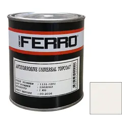Anticorrosive paint for metal Ferro 3:1 matte white 1 kg