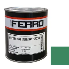 Anticorrosive paint for metal Ferro 3:1 matte green 1 kg