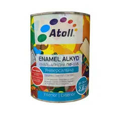 Enamel Atoll PF 115 Enamel alkyd green glossy 2,8 kg