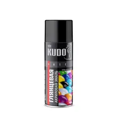 Aerosol enamel Kudo RAL9003  matte white 520ml