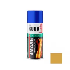 Heat-resistant enamel KUDO KU-5003 520ml gold