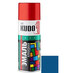 Enamel universal Kudo KU-1011 Ral 5005 blue 520 ml