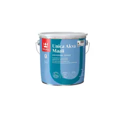 Paint for complex surfaces Tikkurila Unica Akva C 2.7 l