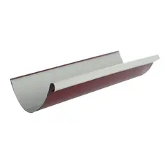 Желоб водосточный 0.50x250x2000 мм бордовый