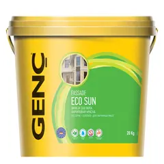 ფასადის საღებავი Gench Eco Sun 20 კგ