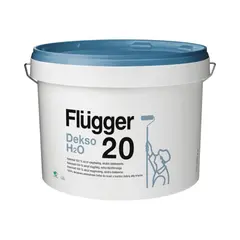 Washable interior paint Flugger Dekso 20 H2O 10 l white