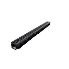 Лоток дренажный Torun Plastik  80*65*1000мм черный класс А15