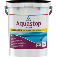 Гидроизоляция двухкомпонентная Eskaro Aquastop Hydro 2К 20 кг