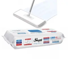 Wet wipes disposable floor cleaning Sleepy bleach 50 pcs