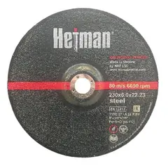 დისკი სახეხი Hetman 1/27 14А 230x6x22.23 მმ