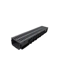 ღარი სადრენაჟო შავი Torun Plastik DK 1002-1-S 200x145x1000 მმ