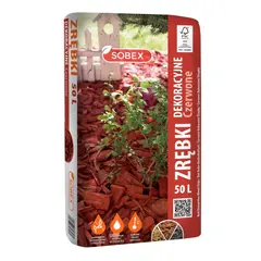 Мульча Sobex Kora 50 л красная