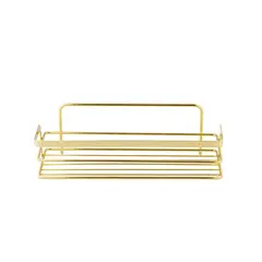Полка для ванной прямоугольная Bisk Niagara Gold