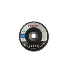 ლითონის სახეხი დისკო   Premier 125 x 22 მმ. #80