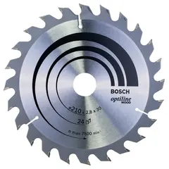 Circular disc Bosch Optiline Wood 210x2.8x30 mm 24