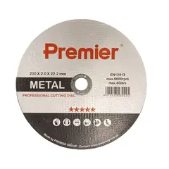 საჭრელი დისკი ლითონისთვის Premier 230х2.0х22.2 მმ