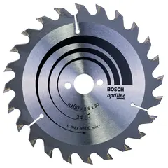 ცირკულარული დისკი Bosch Optiline Wood 160x2.6x20 მმ 24