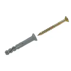 Дюбель - гвоздь потайной Koelner 10x100 мм 25 шт K-SL3-10L100  коробка