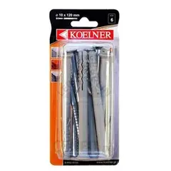 Dowel for frame Koelner 6 pcs B-KKS10120 120 mm blister