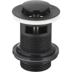Washbasin siphon KFA Klik-klak black