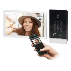 Video intercom ORNO 10 GUARDO touch white