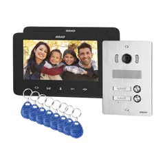 Video intercom ORNO 7 INDI MULTI N 2 subscribers built-in OR-VID-VP-1072/B