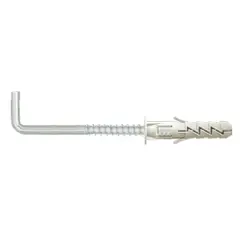 Universal dowel UNIPLUG Koelner 5x25 mm with ceiling hook 4 pcs B-UNIFIX-05S blist