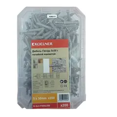 Dowel nail countersunk Koelner 200 pcs K-SL5-FX05L030