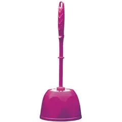 ჯაგრისი უნიტაზისთვის Bisk IZA BRUSH & HOLDER PINK