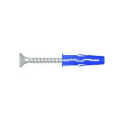 Universal dowel Blue Koelner 8 mm with screw 5.0x60 mm 100 pcs -08+560