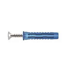 Universal dowel RawlPlug 10x50 mm with screw 6.0x60 mm 25 pcs 4ALL-10+6060