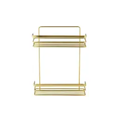 აბაზანის თარო ოთხკუთხედი Bisk Niagara Gold 2