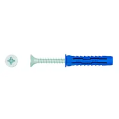 Дюбель универсальный RawlPlug 06x50 мм c шурупом 4,5x60 мм 50 шт 4ALL-06050+4560