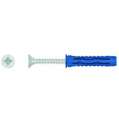 Universal dowel 4ALL RawlPlug 8x40 mm with screw 5.0x60 mm 50 pcs R-SL3-4ALL-08+5060