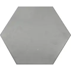 Porcelain tile Mercury Hexa Element Acero 23x27cm